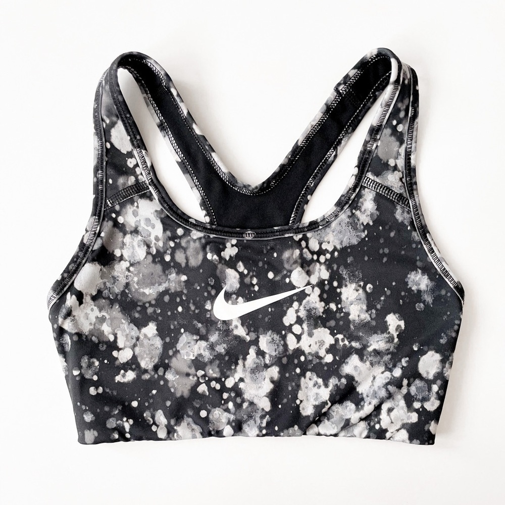 NIKE Splatter Print Sports Bra